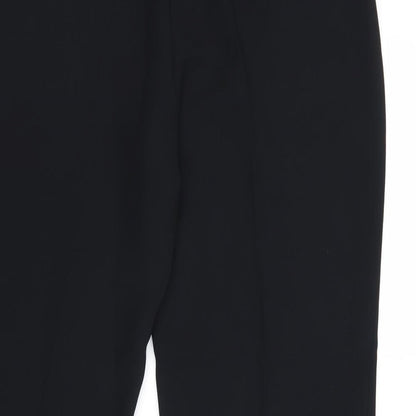Womens UK Size 12 Marks and Spencer Regular Fit  Black Trousers