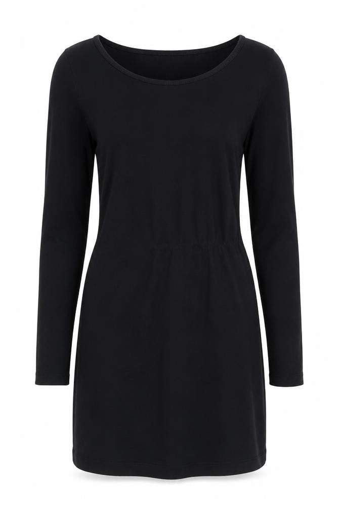 H&M Womens Black Cotton A-Line Size XS Round Neck Pullover