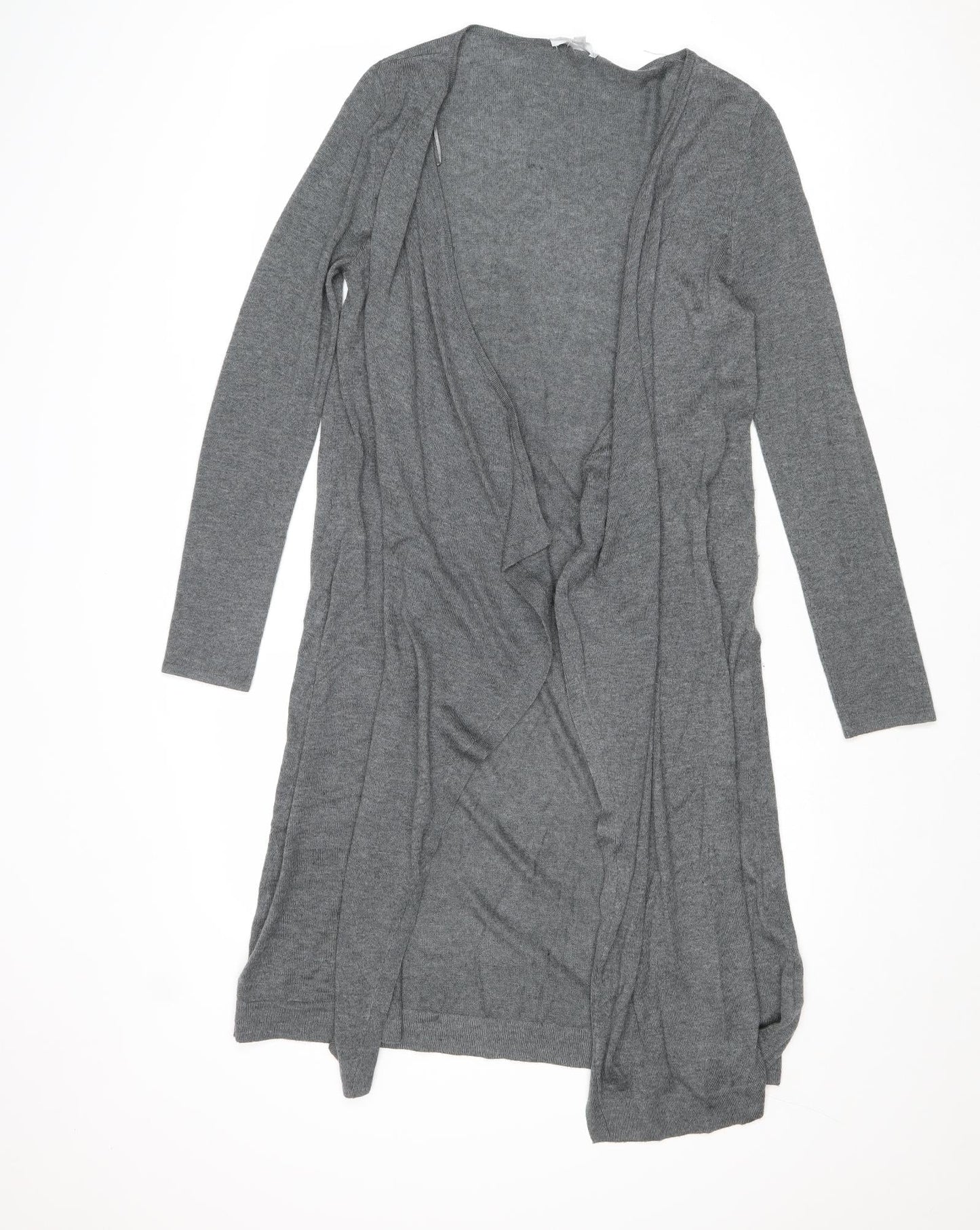 Womens UK Size 10 Red Herring Grey Cardigan Jumper
