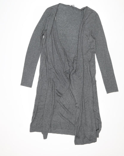 Womens UK Size 10 Red Herring Grey Cardigan Jumper
