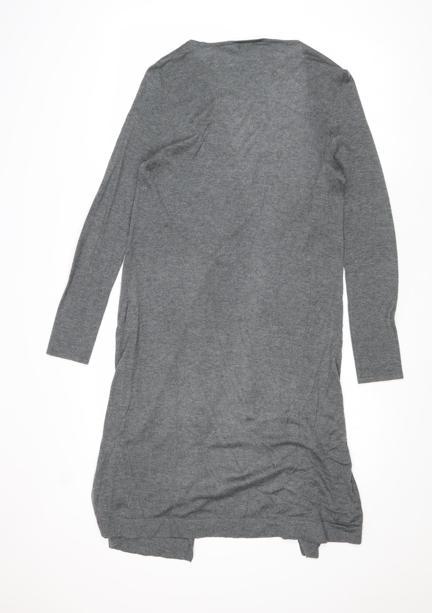 Womens UK Size 10 Red Herring Grey Cardigan Jumper