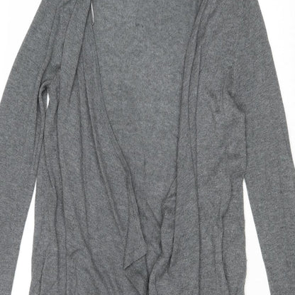 Womens UK Size 10 Red Herring Grey Cardigan Jumper