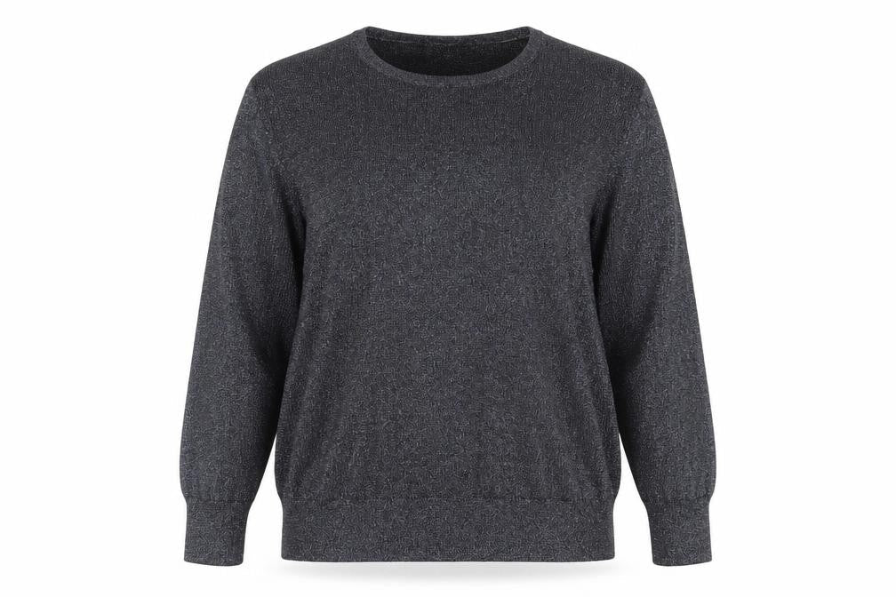Womens UK Size 18 Dorothy Perkins Silver Pullover Jumper