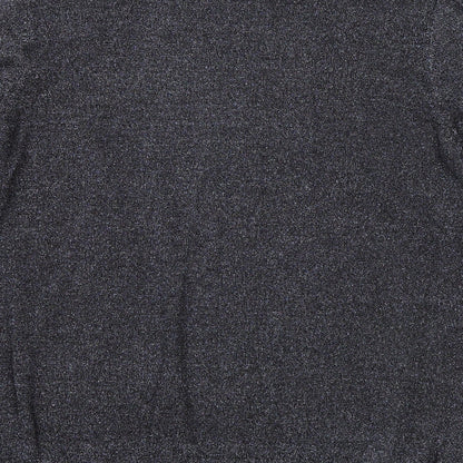 Womens UK Size 18 Dorothy Perkins Silver Pullover Jumper