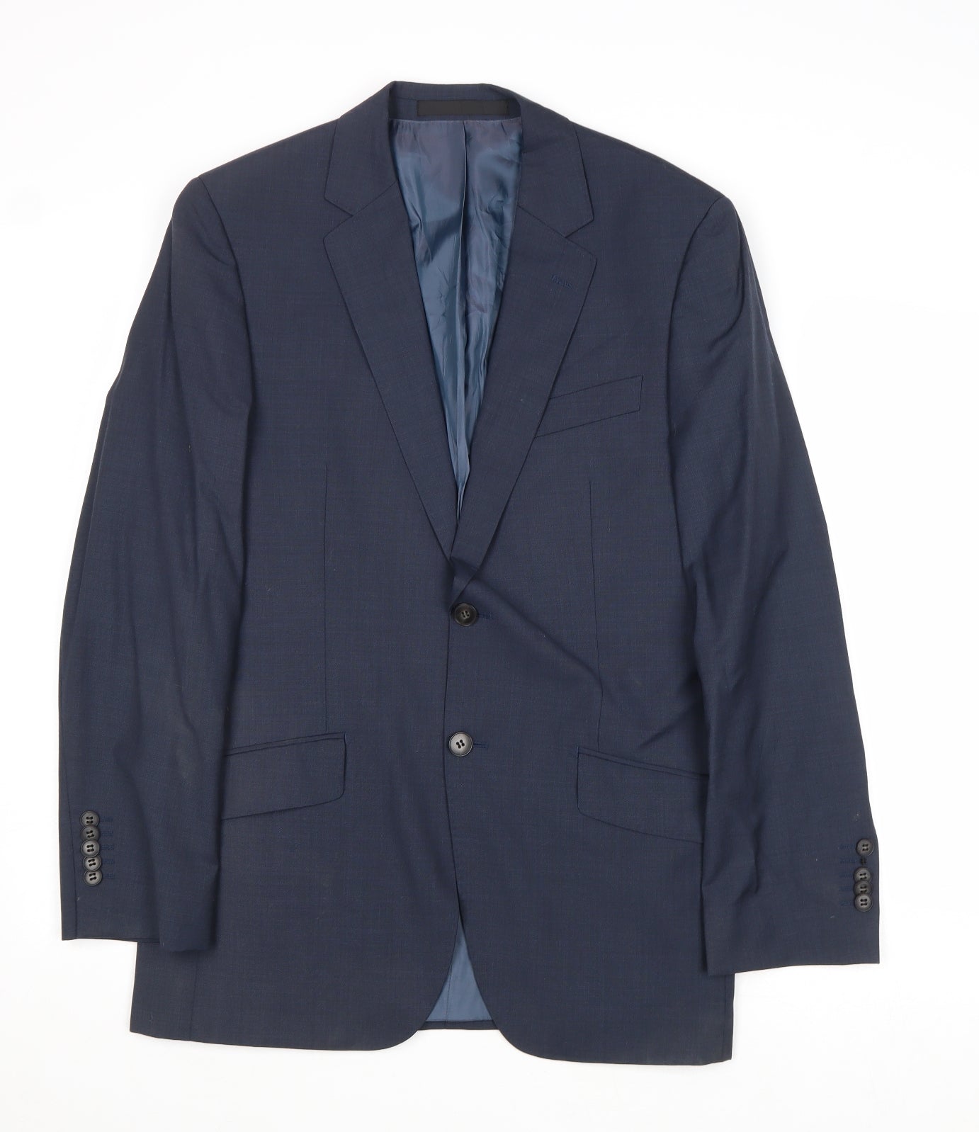 Mens UK Size 38 Linea Regular Blue Suit Jacket