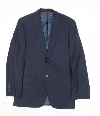 Mens UK Size 38 Linea Regular Blue Suit Jacket