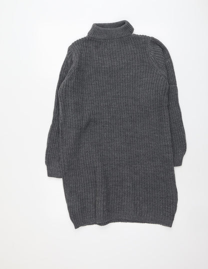 Womens UK Size M Blue Vanilla Grey Pullover Jumper