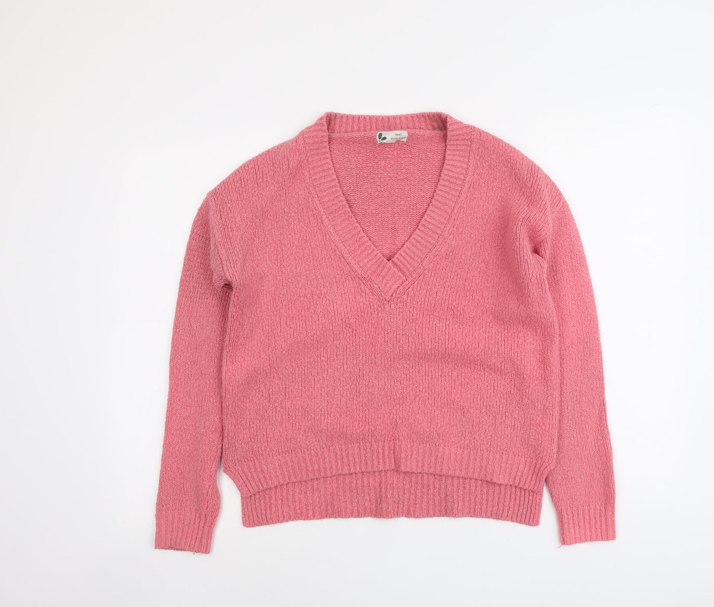 Womens UK Size 10 NEXT Pink Pullover Jumper