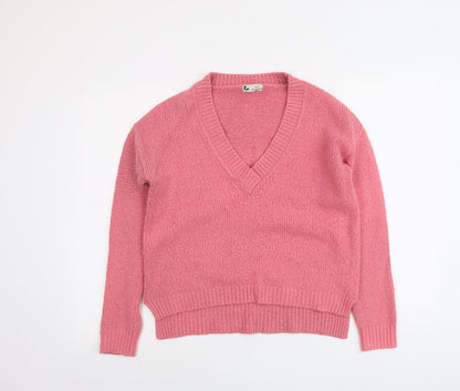 Womens UK Size 10 NEXT Pink Pullover Jumper