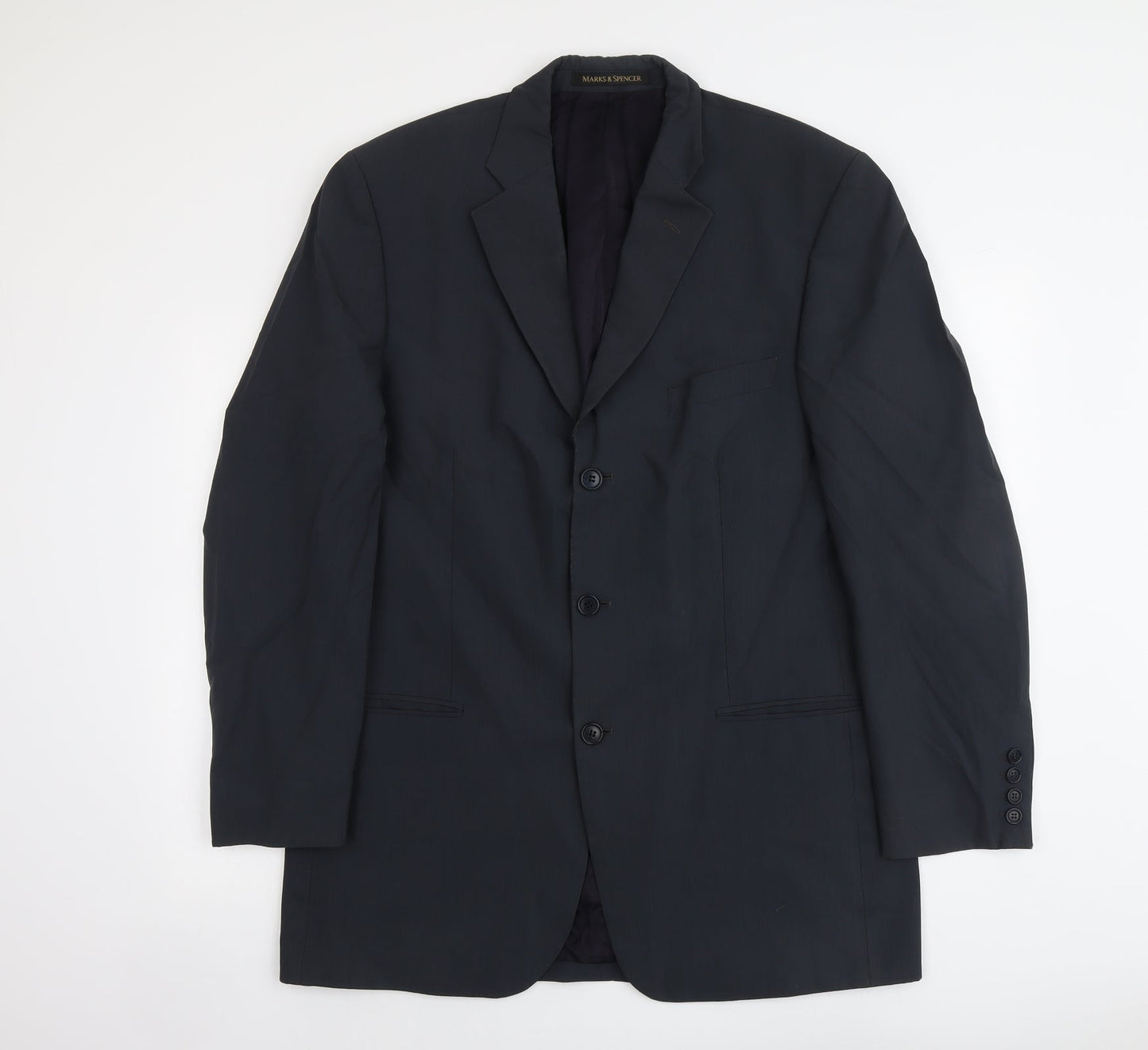 Mens UK Size L Marks and Spencer Regular Grey Suit Jacket