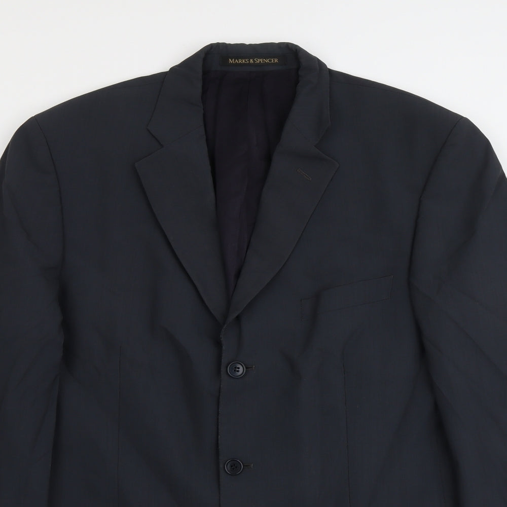 Mens UK Size L Marks and Spencer Regular Grey Suit Jacket