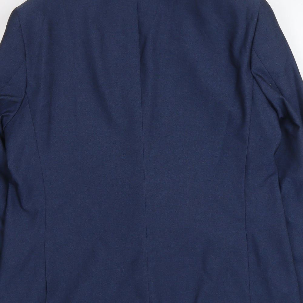 Mens UK Size L Burton Regular Blue Suit Jacket
