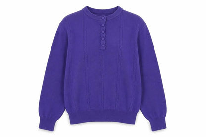 Womens UK Size S Instyle Purple Pullover Jumper