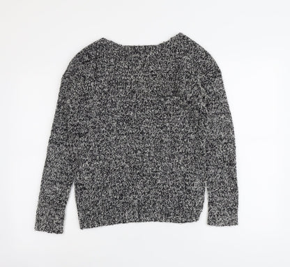 Womens UK Size 8 New Look Black Pullover Jumper