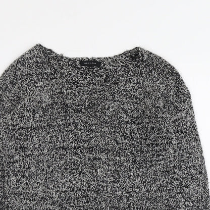 Womens UK Size 8 New Look Black Pullover Jumper