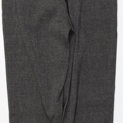 Womens UK Size 36 in H&M Regular Fit Chino Grey Trousers