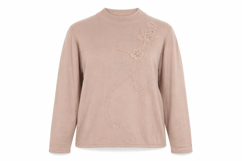Womens UK Size XL Fay Louise Pink Pullover Jumper