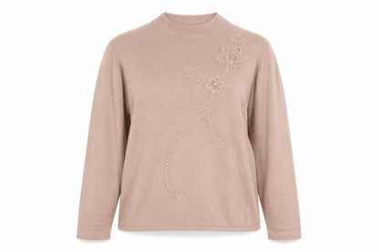 Womens UK Size XL Fay Louise Pink Pullover Jumper