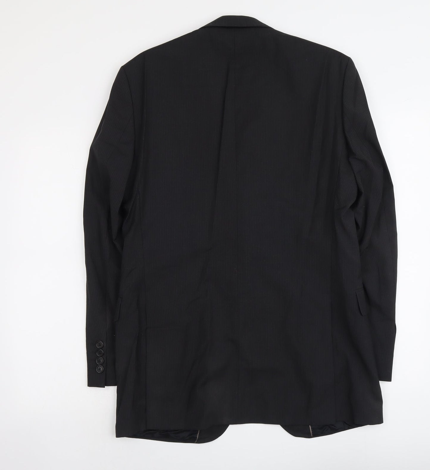 Mens UK Size M Marks and Spencer Regular Black Suit Jacket