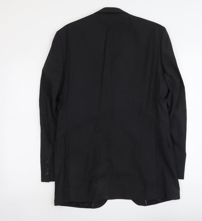 Mens UK Size M Marks and Spencer Regular Black Suit Jacket