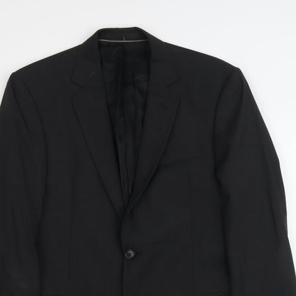 Mens UK Size M Marks and Spencer Regular Black Suit Jacket