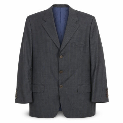 Sanstone Mens Grey Wool Jacket Suit Jacket Size L Regular