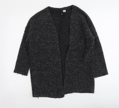 Womens UK Size S H&M Grey Cardigan Jumper