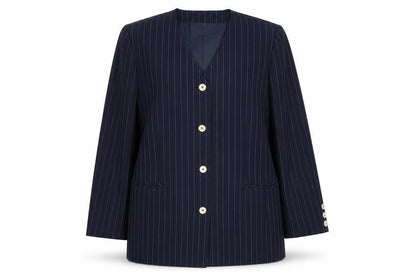 Womens UK Size 14 C&A Regular Blue Suit Jacket