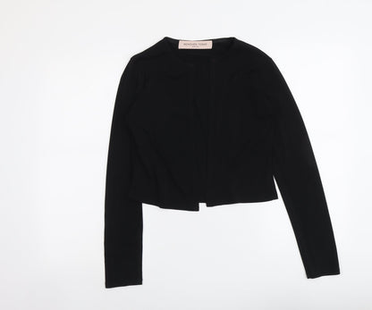 Menchén Tomás Womens Black Jacket Blazer Size 10