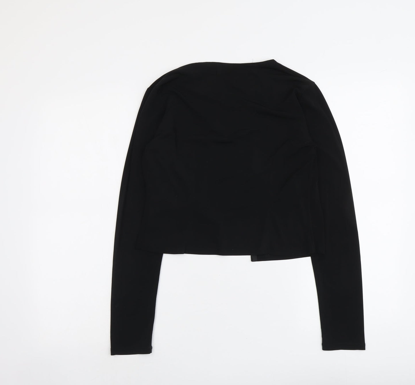 Menchén Tomás Womens Black Jacket Blazer Size 10