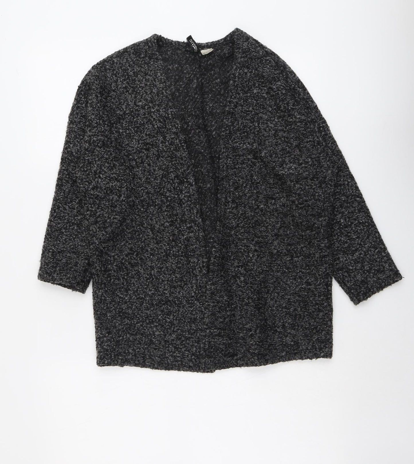 Womens UK Size S H&M Grey Cardigan Jumper