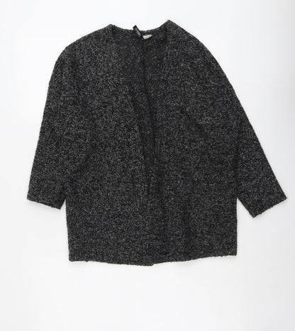 Womens UK Size S H&M Grey Cardigan Jumper