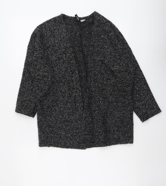 Womens UK Size S H&M Grey Cardigan Jumper