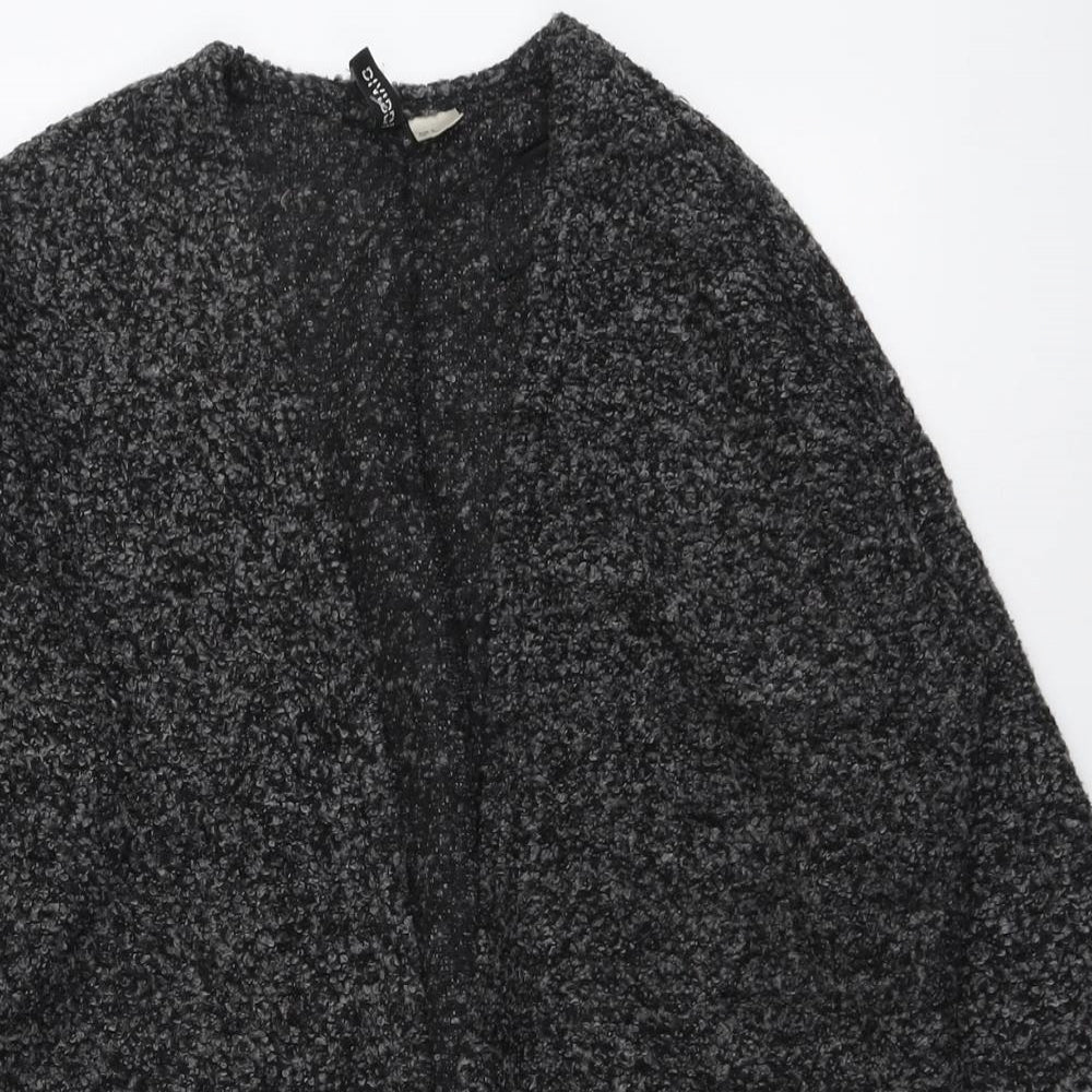 Womens UK Size S H&M Grey Cardigan Jumper