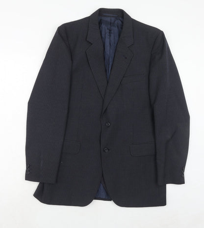 Mens UK Size 40 Debenhams Regular Blue Suit Jacket