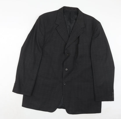 Mens UK Size 46 Zantos Regular Grey Suit Jacket