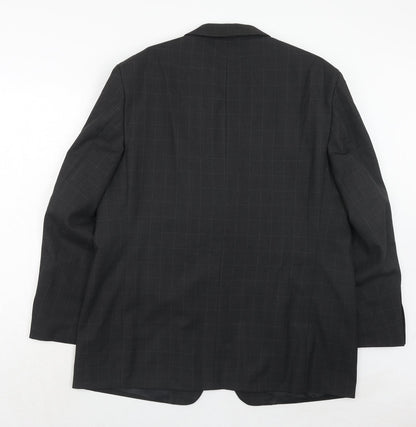 Mens UK Size 46 Zantos Regular Grey Suit Jacket