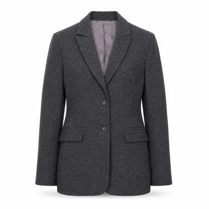 Womens UK Size 12 Oasis Regular Grey Suit Jacket