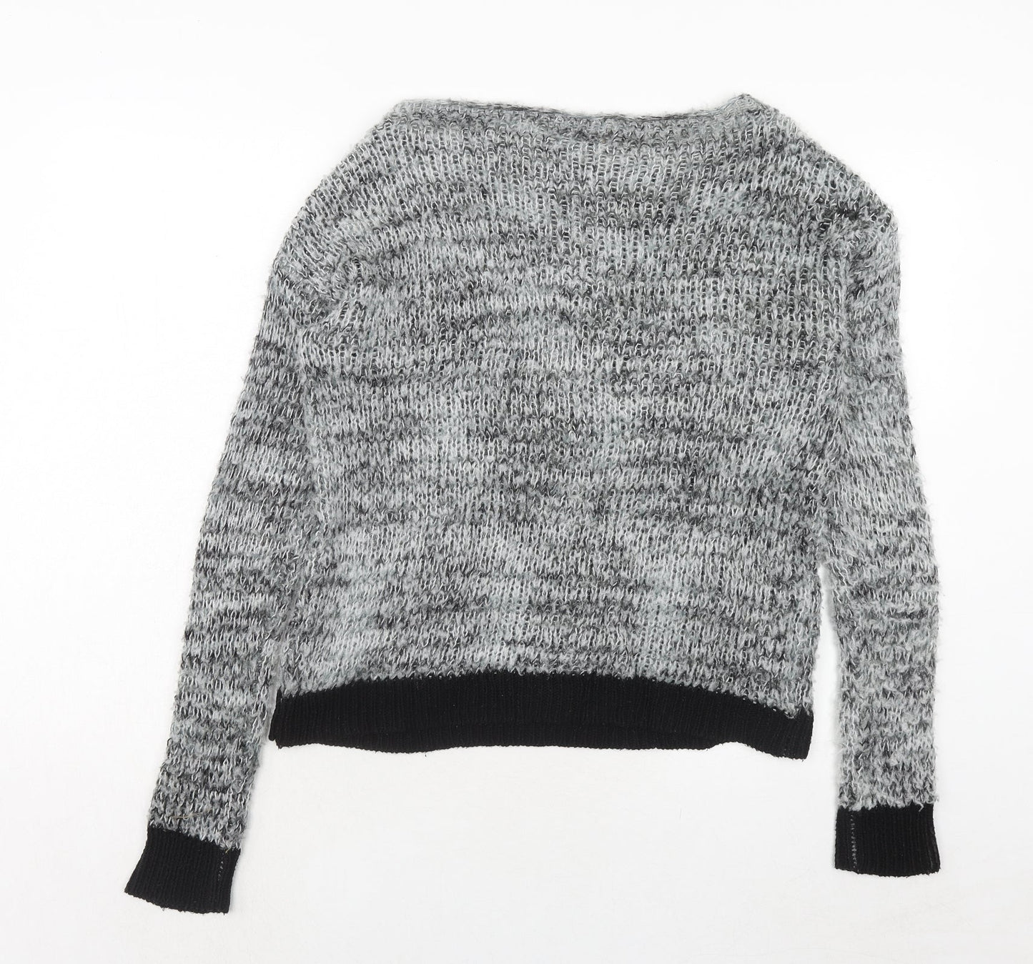 Womens UK Size S Katsumi Grey Pullover Jumper