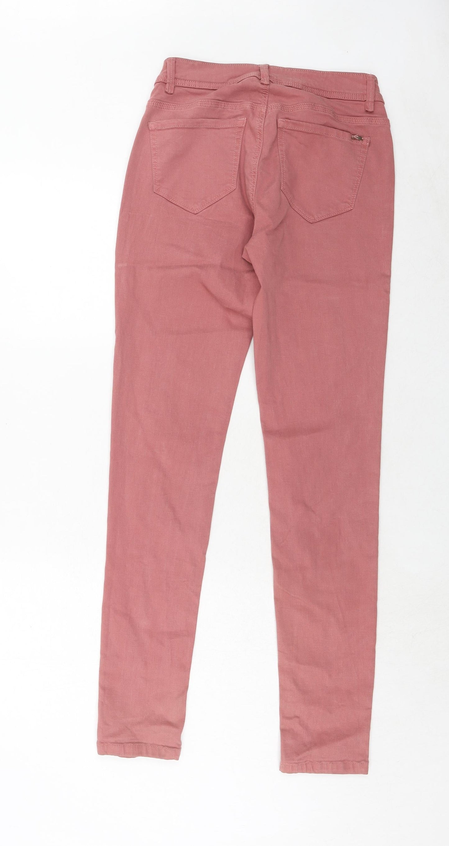 Womens UK Size 10 Esprit Regular Fit Skinny Pink Jeans