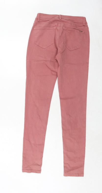 Womens UK Size 10 Esprit Regular Fit Skinny Pink Jeans