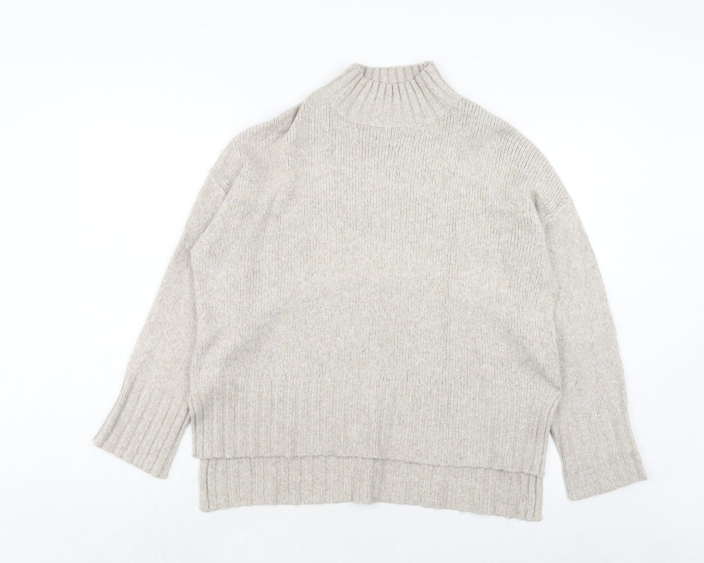 Womens UK Size M New Look Brown Pullover Jumper