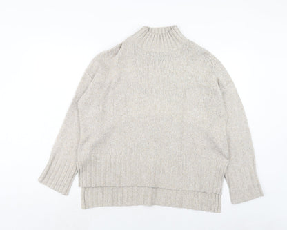 Womens UK Size M New Look Brown Pullover Jumper