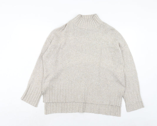 Womens UK Size M New Look Brown Pullover Jumper