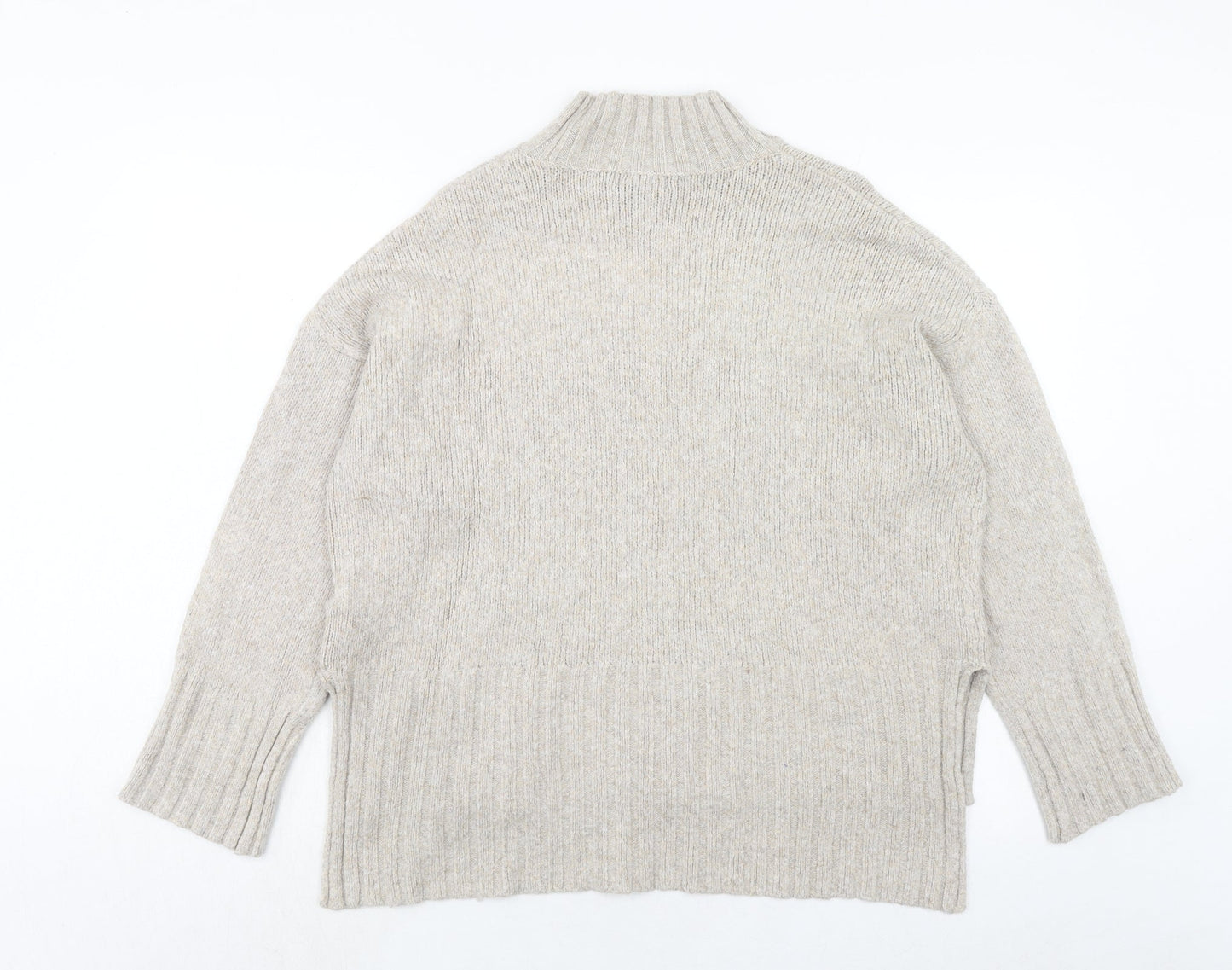 Womens UK Size M New Look Brown Pullover Jumper