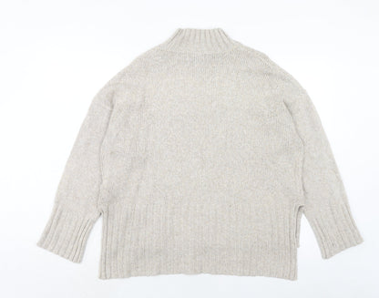 Womens UK Size M New Look Brown Pullover Jumper
