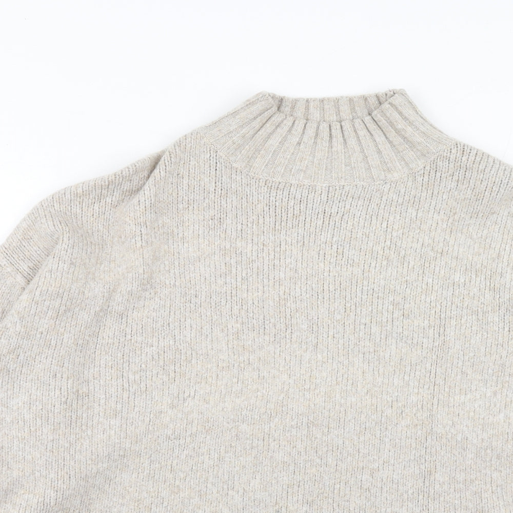 Womens UK Size M New Look Brown Pullover Jumper