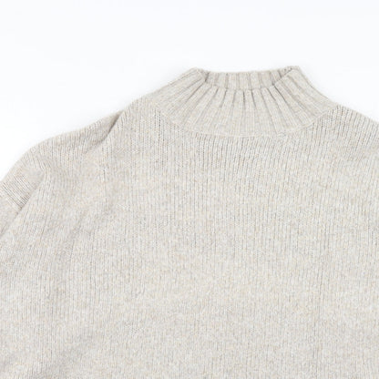 Womens UK Size M New Look Brown Pullover Jumper