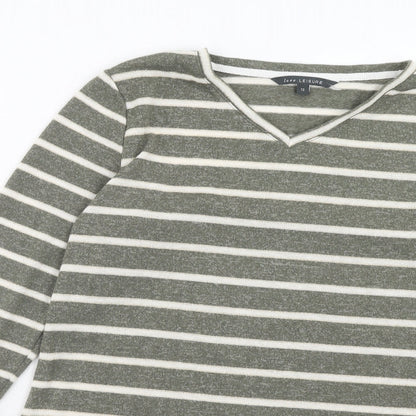 Womens UK Size 12 Bonmarché Green Pullover Jumper
