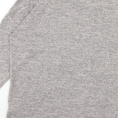 Womens UK Size 10 Warehouse Pink Basic T-Shirt